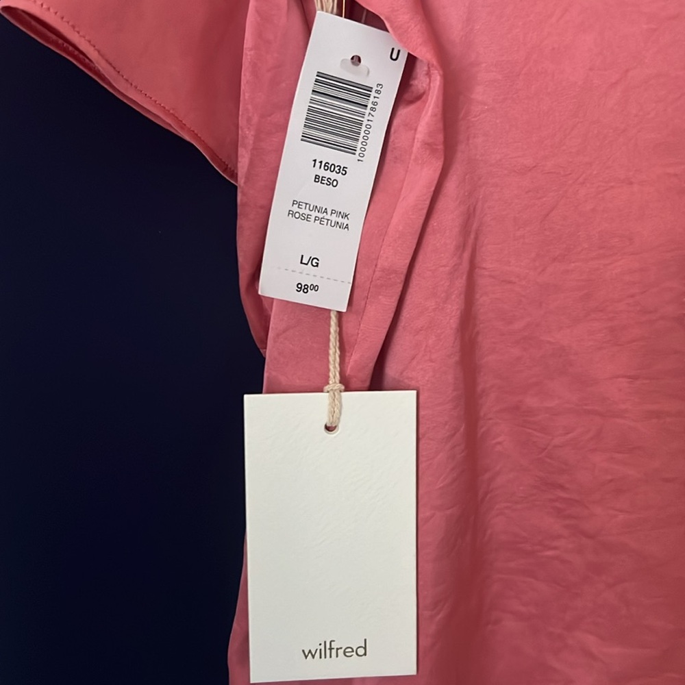 Aritzia Wilfred Pink Top - Picture 2 of 5